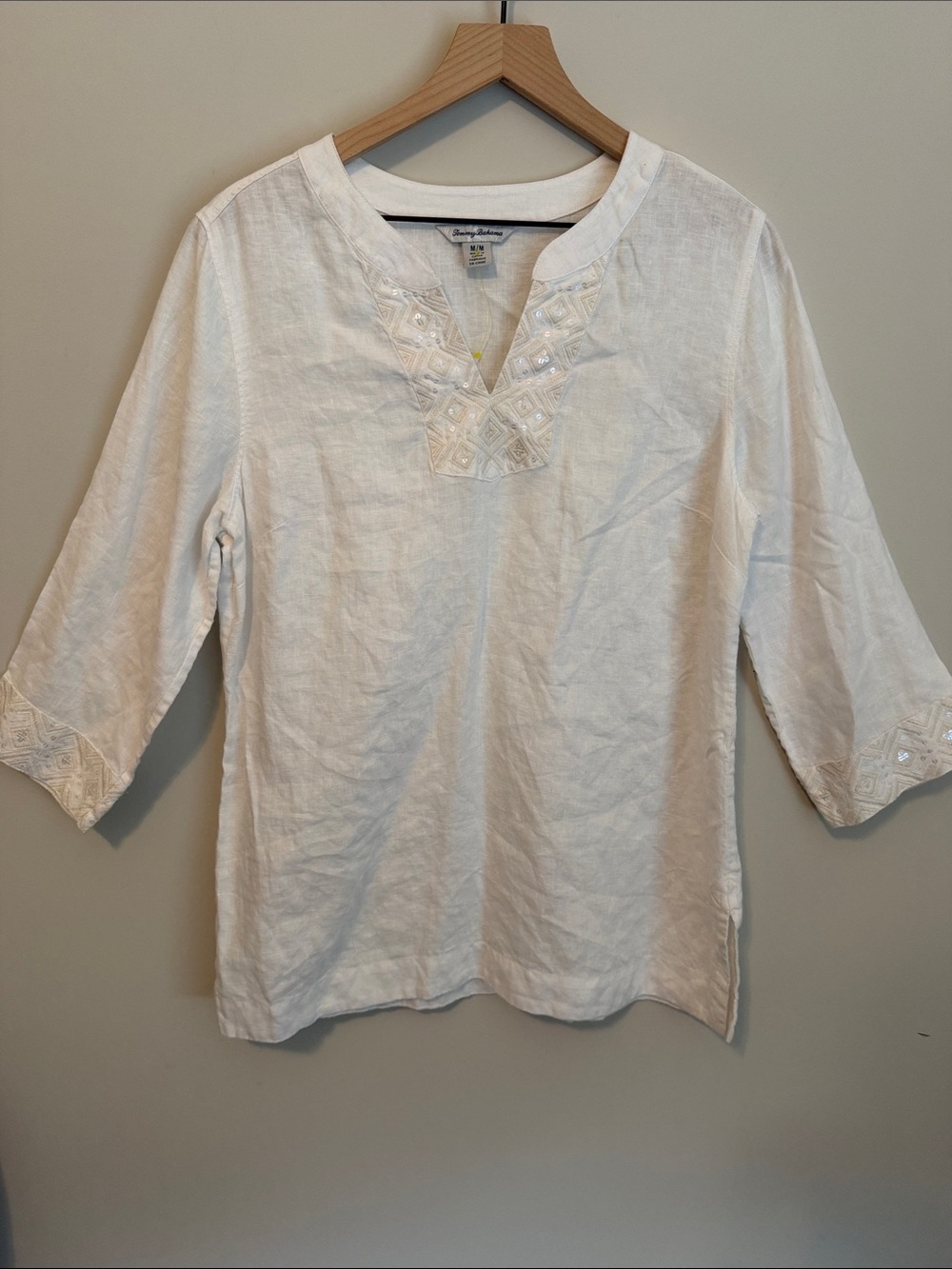 Tommy Bahama Linen Sunset
Tunic Top Size Medium